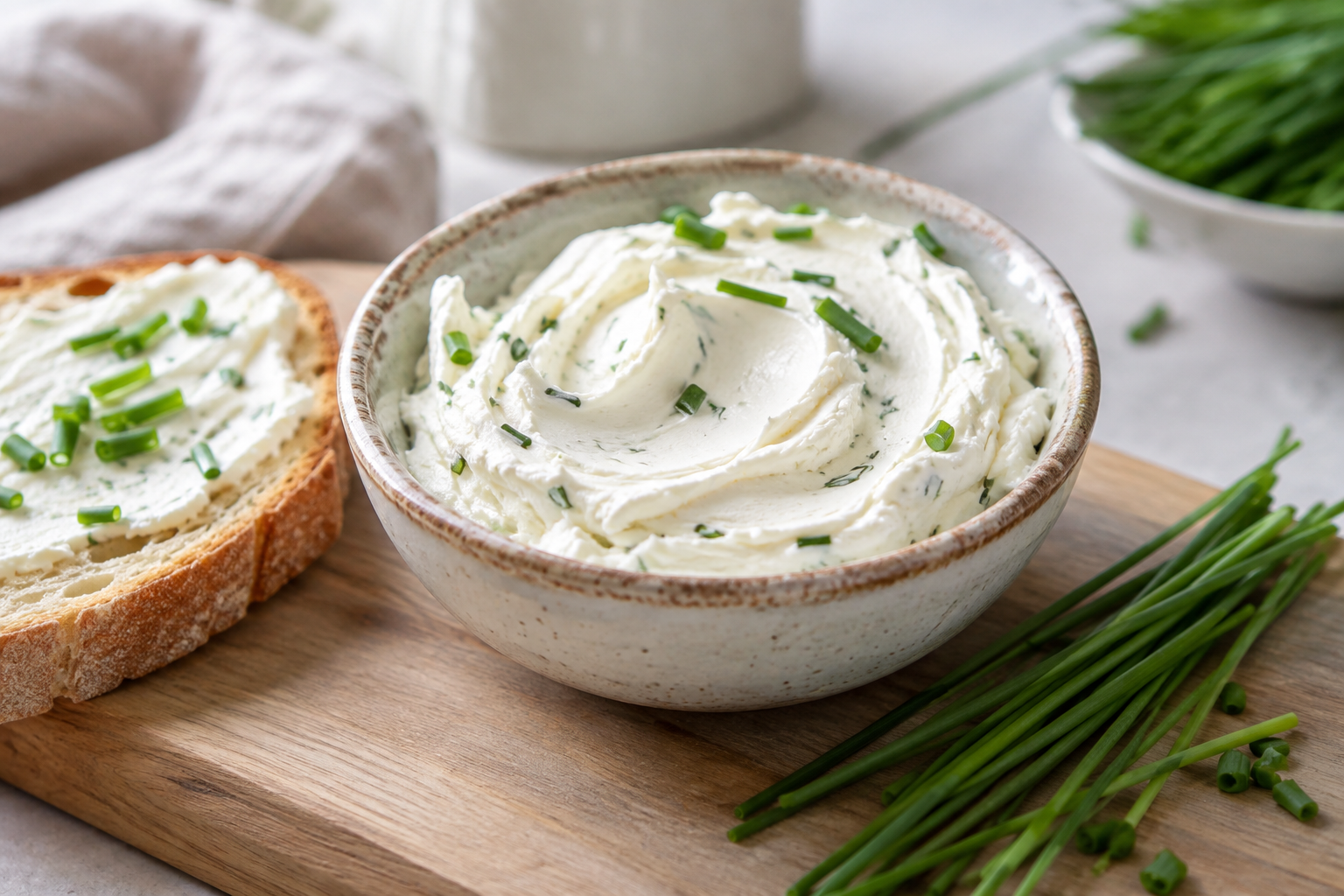 Frischkäse selber machen fertig zubereitet