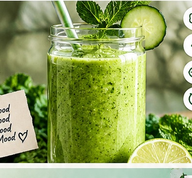 Green Morning Drink fertig zubereitet